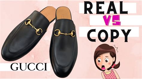 gucci princetown fake vs real|are gucci loafers real.